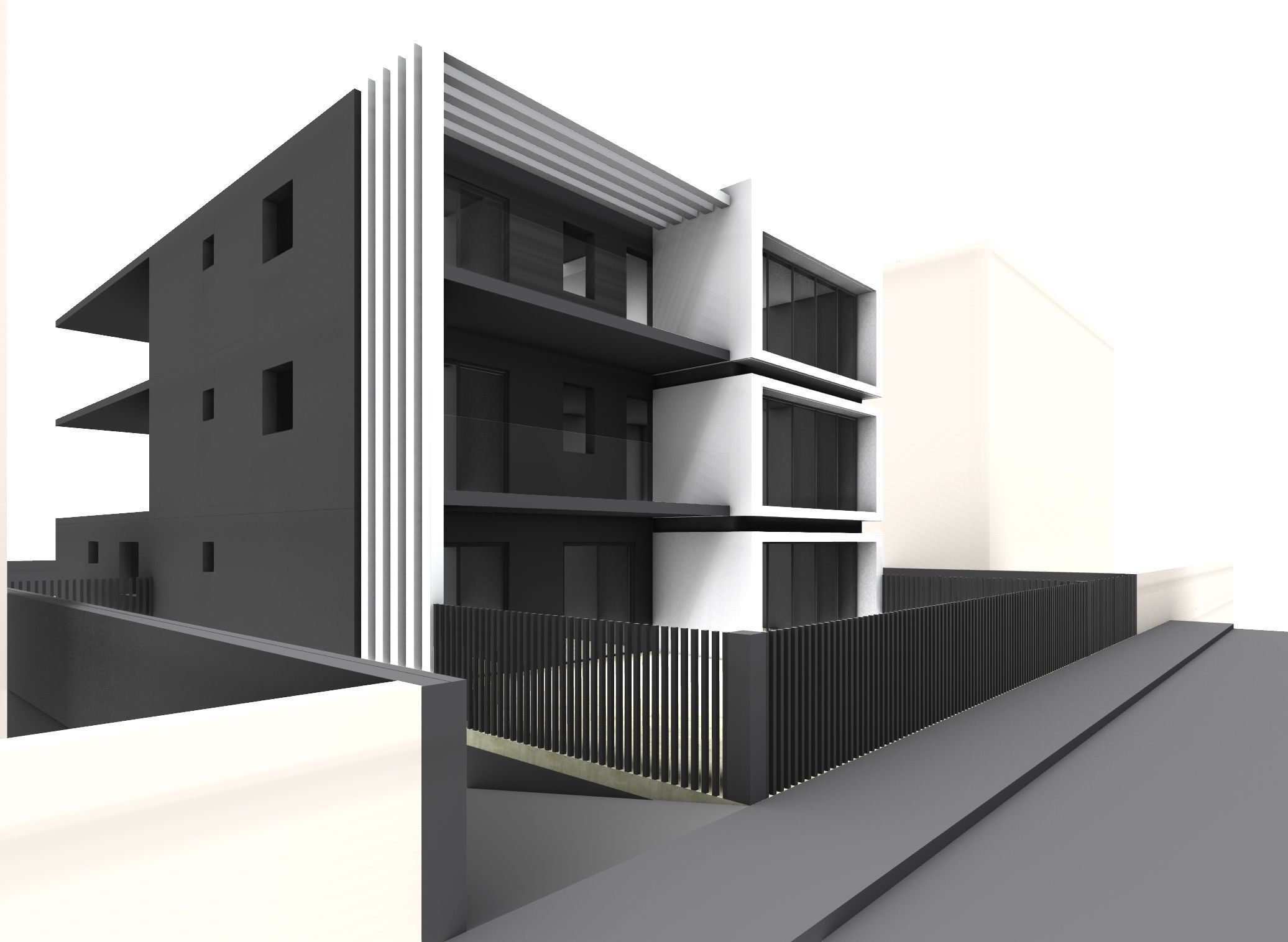 Luxury House Complex 3D model_2