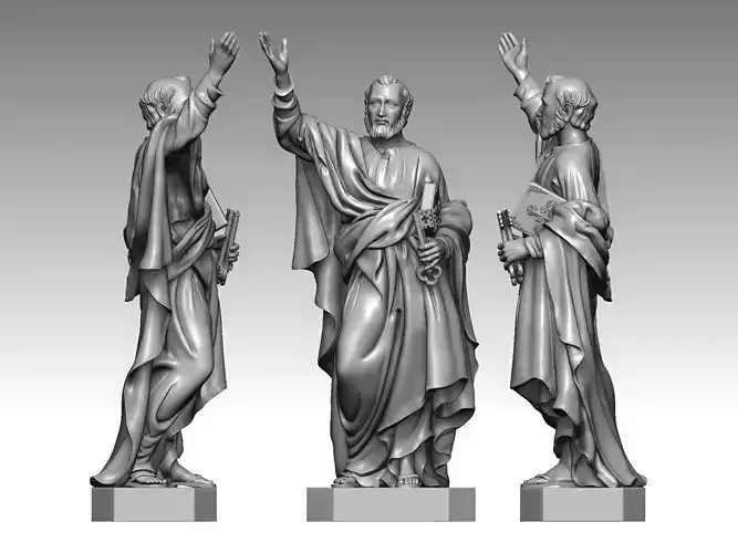 3D model of Saint Peter