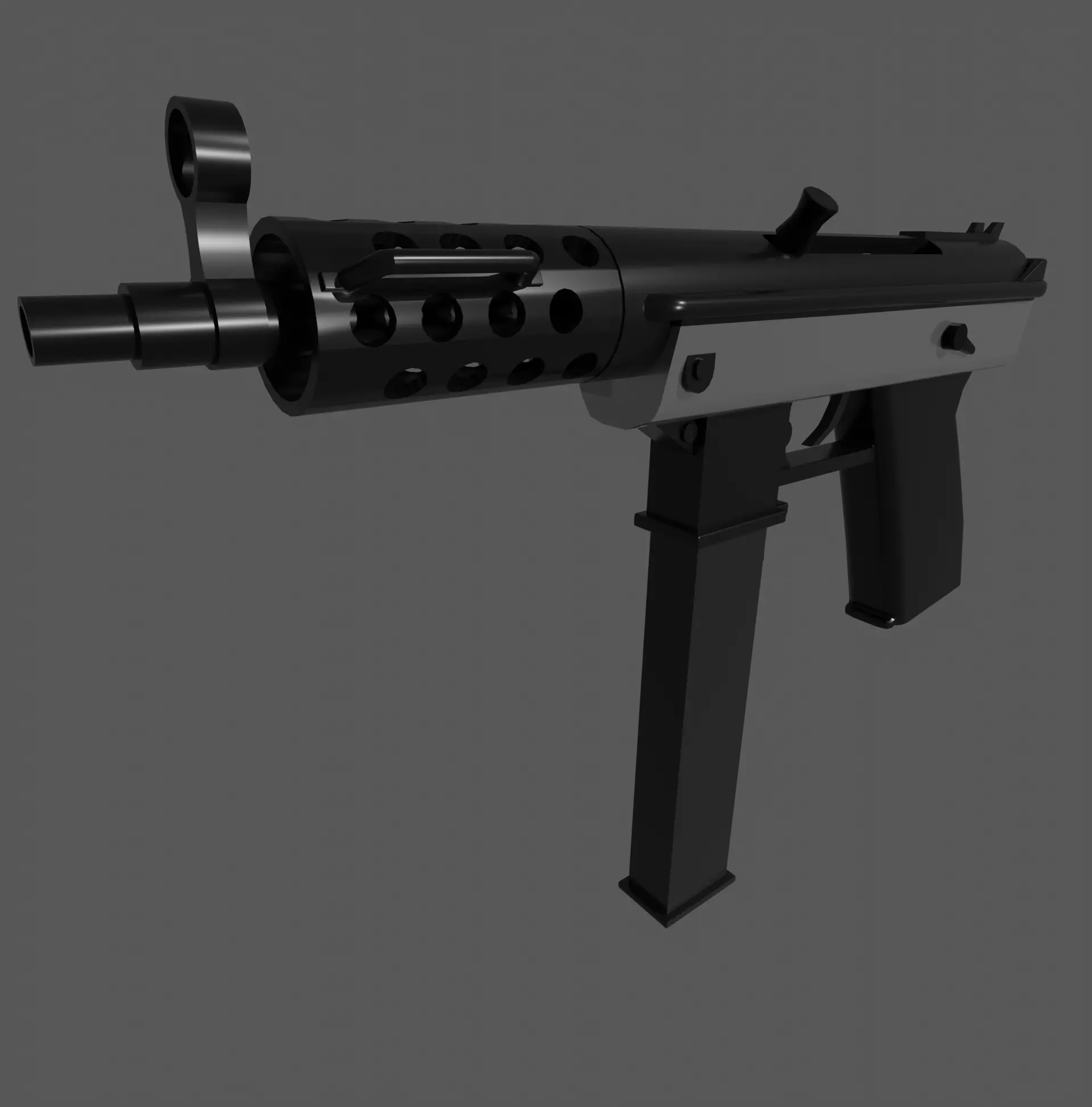 SUBMACHINE GUN 3D model_0