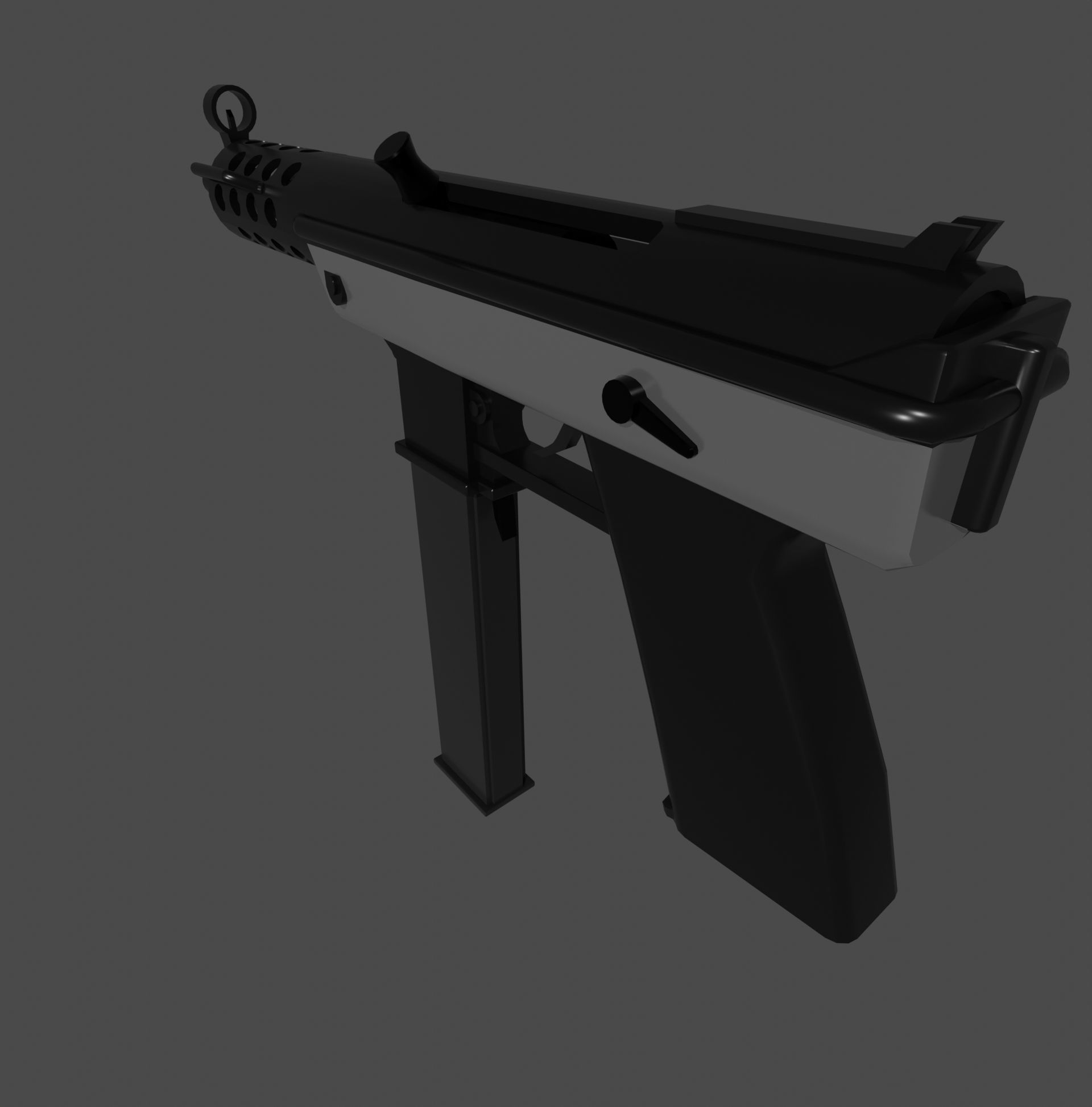 SUBMACHINE GUN 3D model_1