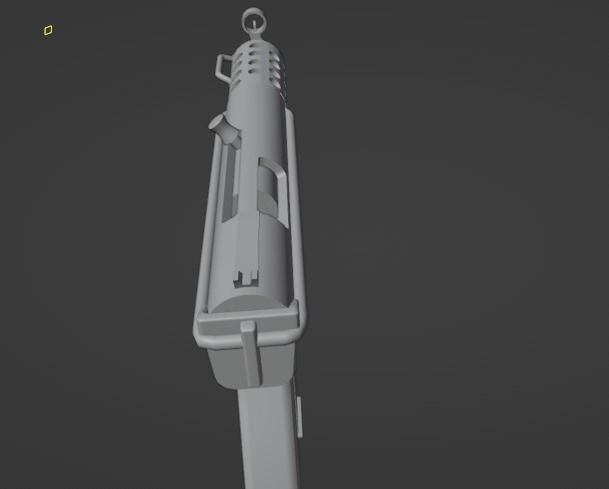 SUBMACHINE GUN 3D model_4