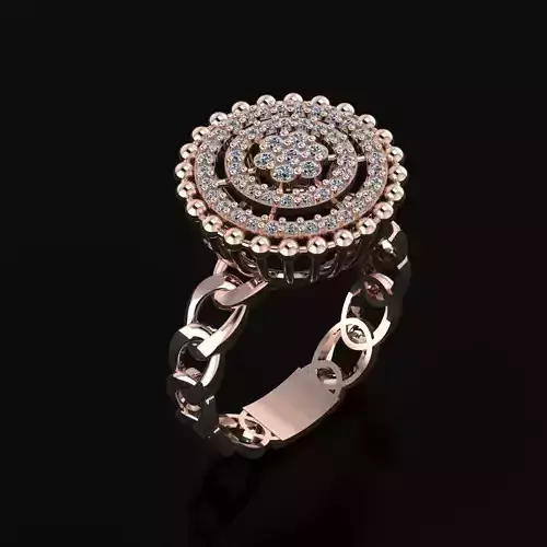 RING SIZE 18 NEW MODEL -GOLD PARK