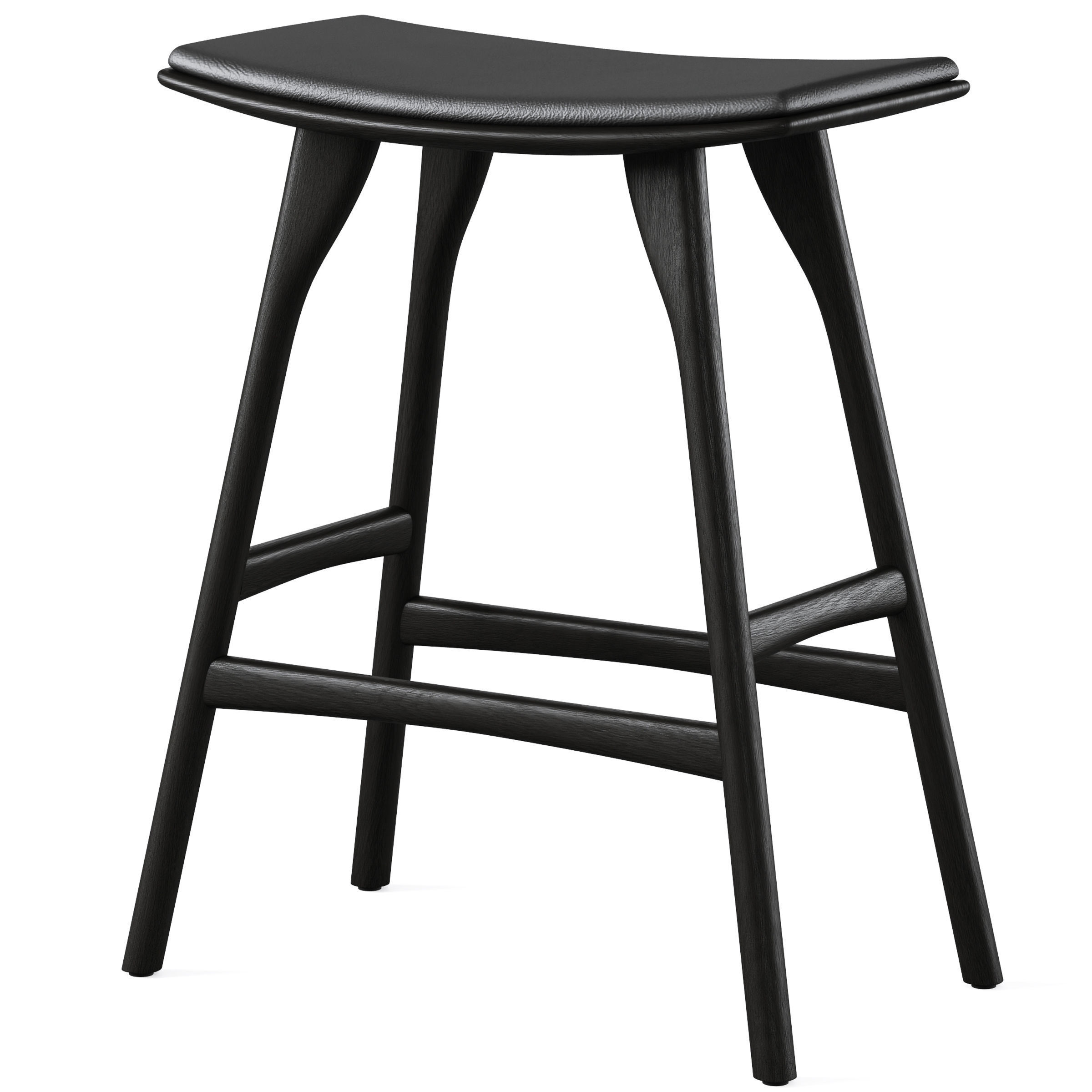 High bar table Saura and bar stool Osso 3D model_4