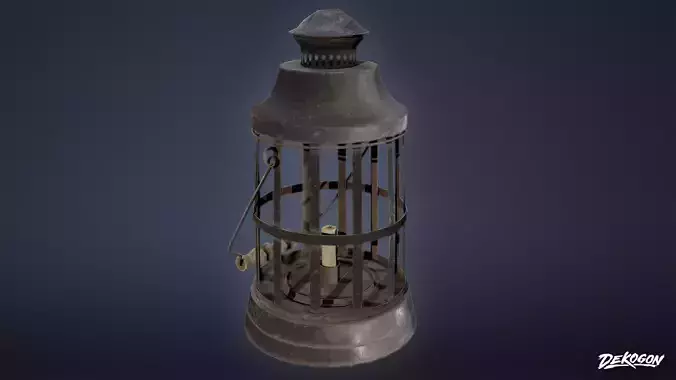 PIRATES - Lantern 01 - NANITE AND LOW POLY