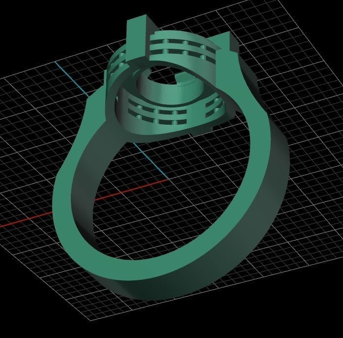 Ring 106 3D print model_4