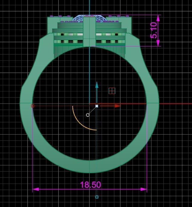 Ring 106 3D print model_7