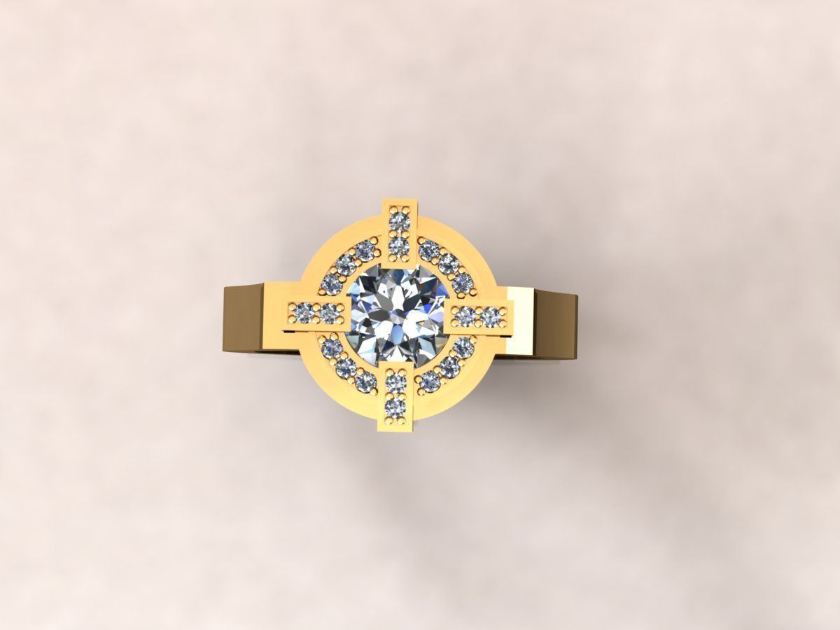 Ring 106 3D print model_2