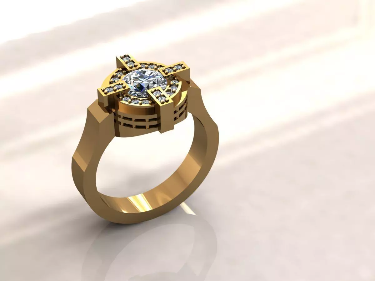 Ring 106 3D print model_0