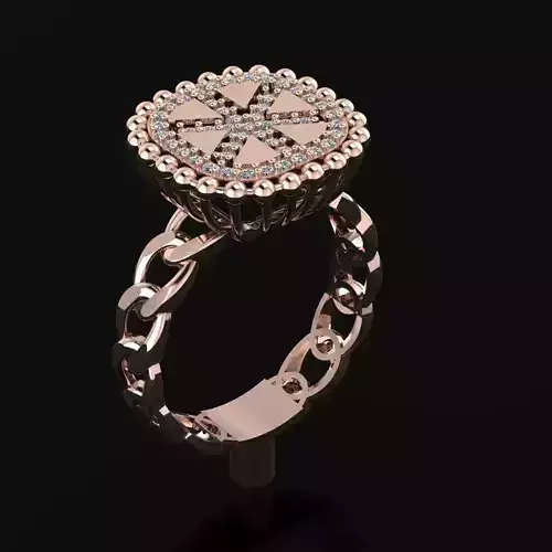 RING SIZE 18 NEW MODEL -GOLD PARK