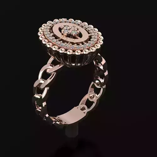 RING SIZE 18 NEW MODEL -GOLD PARK