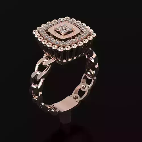 RING SIZE 18 NEW MODEL -GOLD PARK