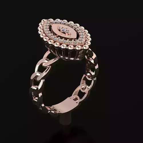 RING SIZE 18 NEW MODEL -GOLD PARK