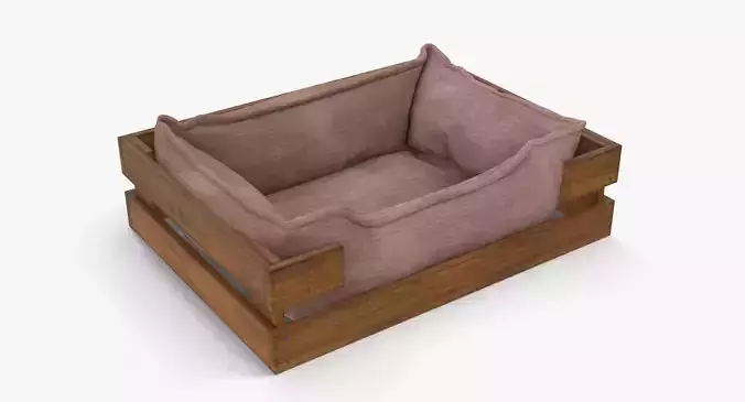 Pet Bed Nature Cacao Velveteen