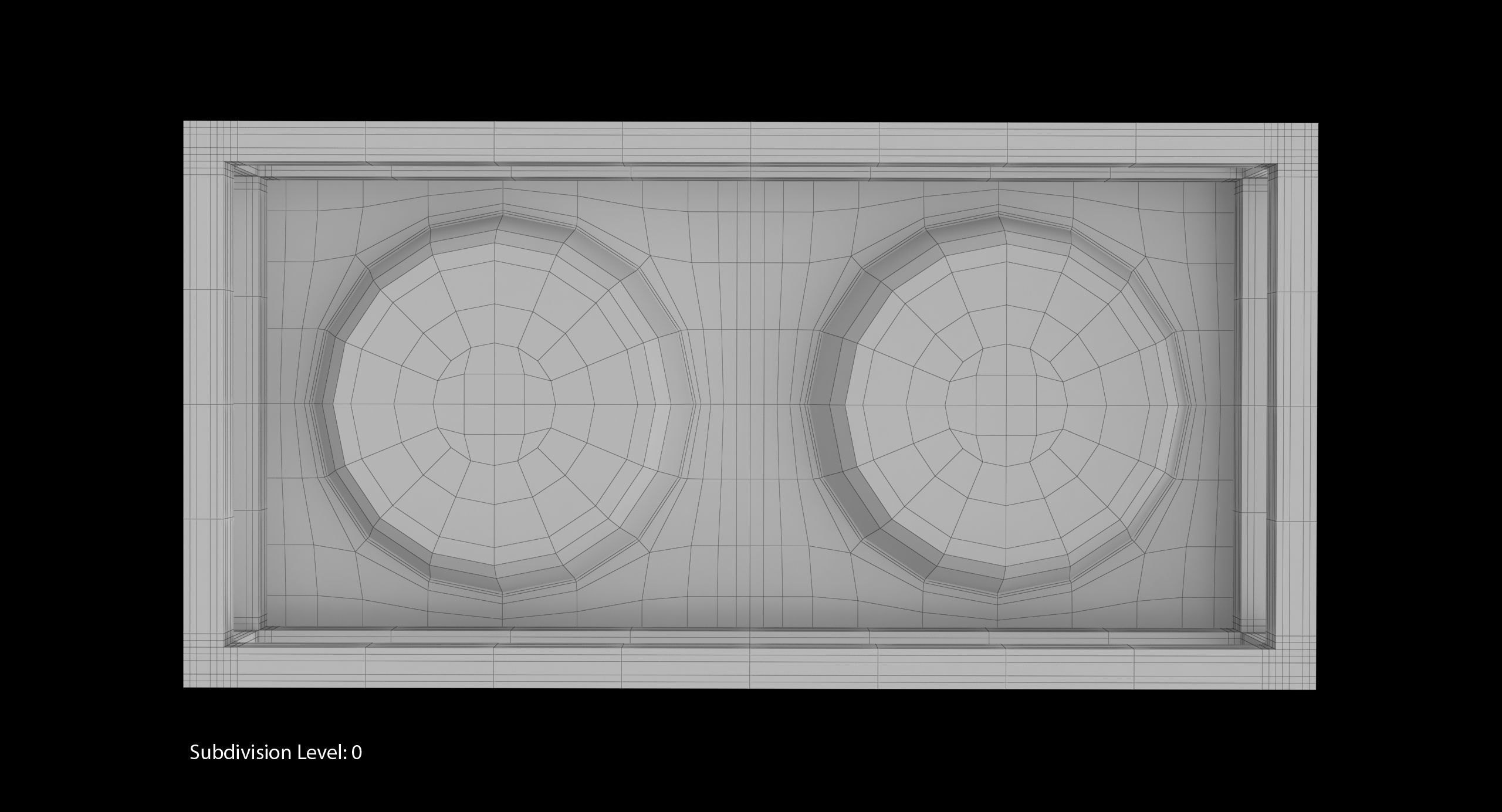 Pet Bowl Full Low-poly 3D model_23