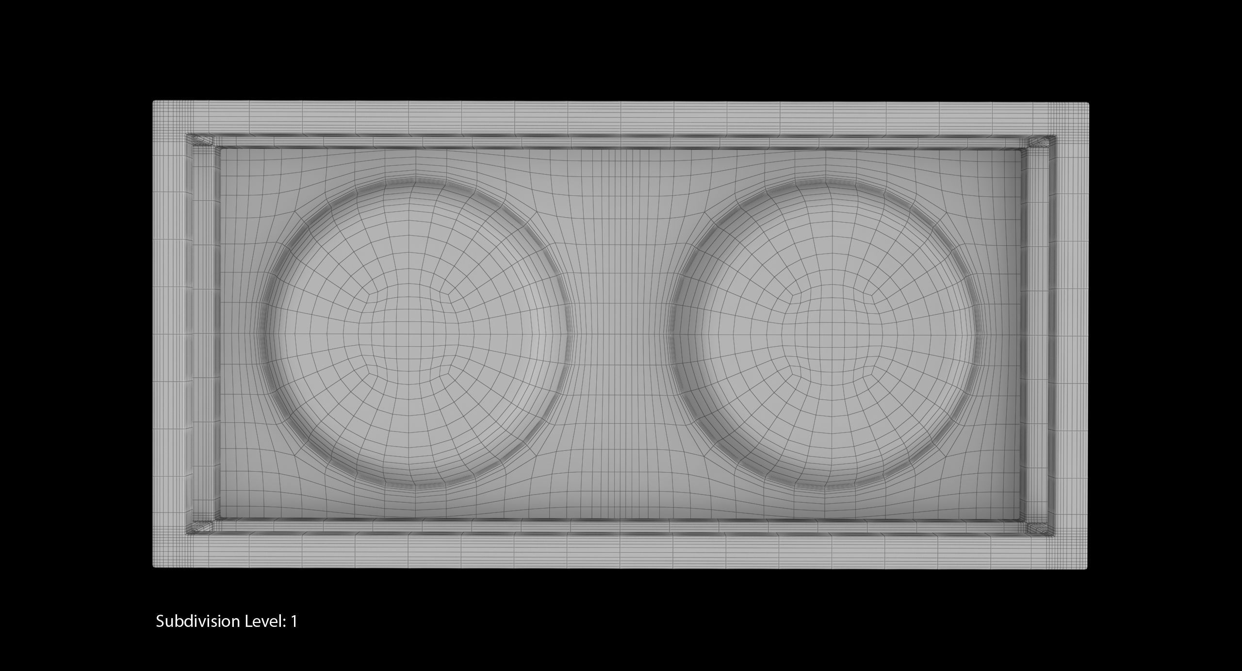 Pet Bowl Full Low-poly 3D model_24