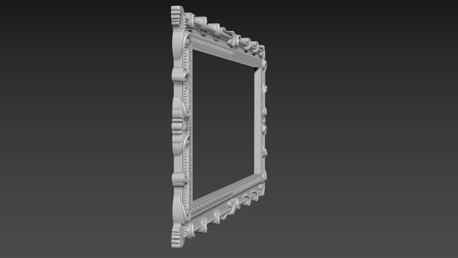 Classic Frame 3D model_4
