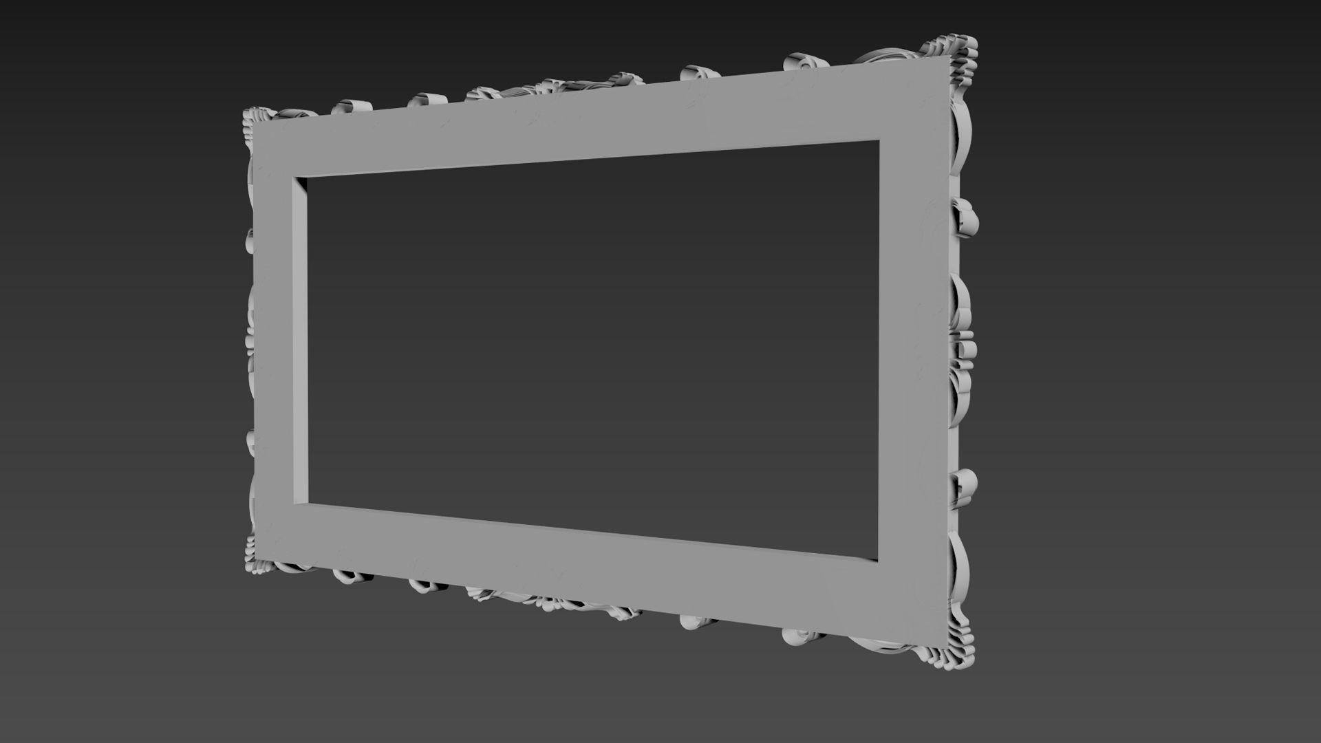 Classic Frame 3D model_6