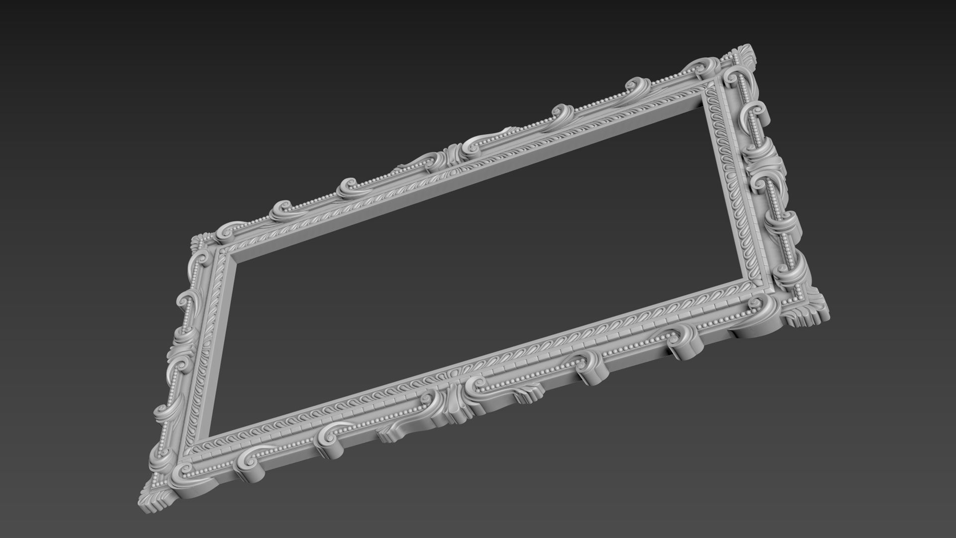 Classic Frame 3D model_8