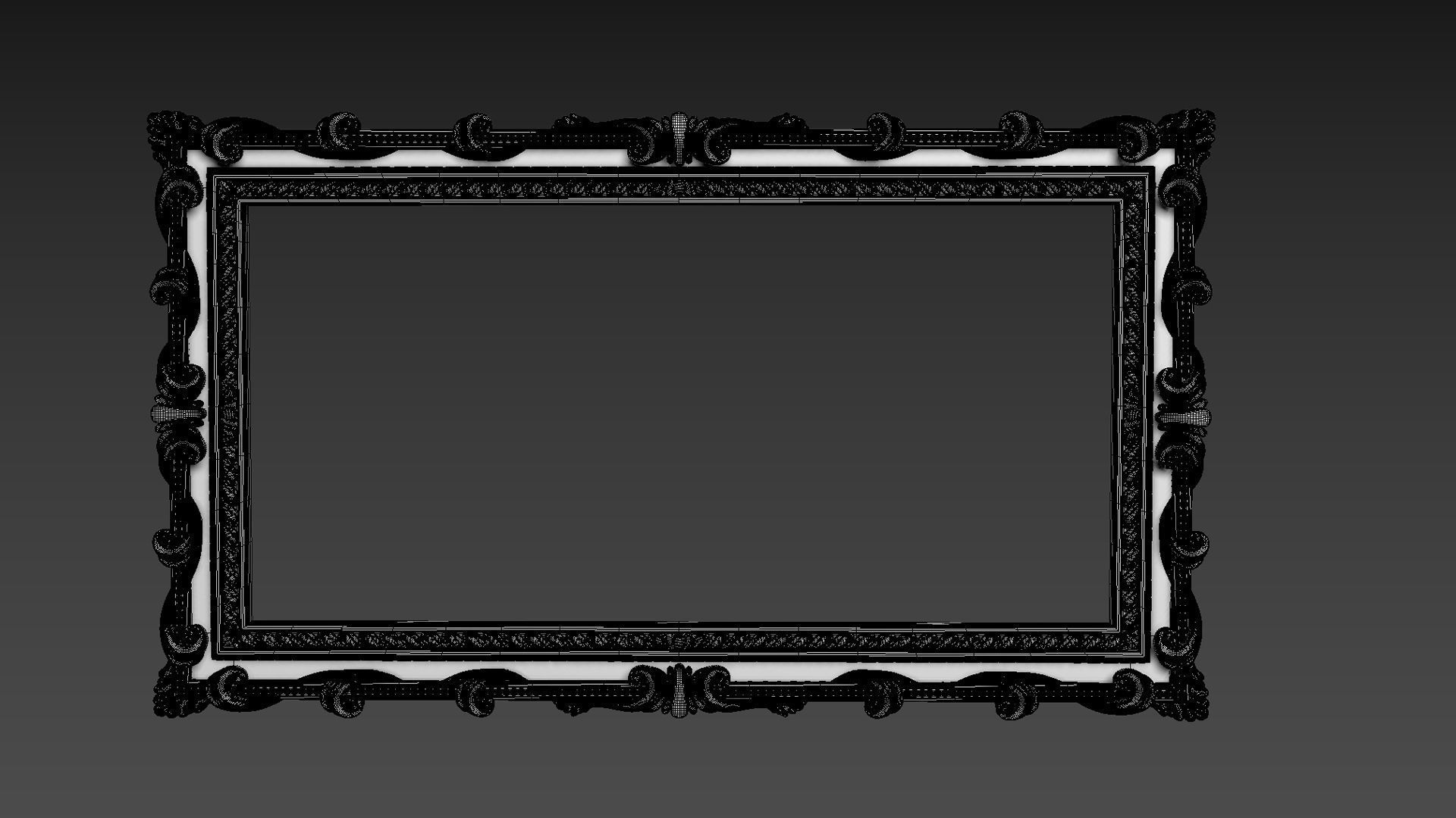 Classic Frame 3D model_13