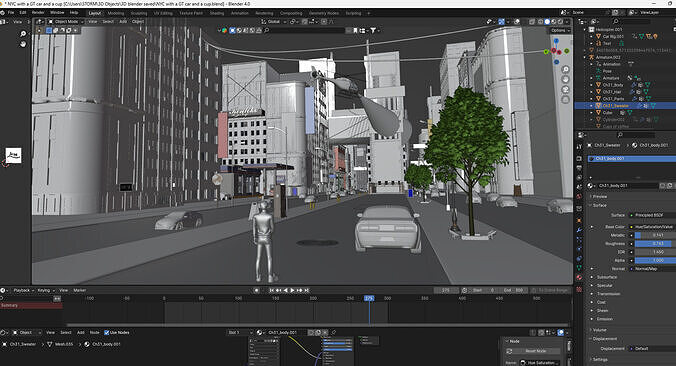 NYC Time Square  3D model 3