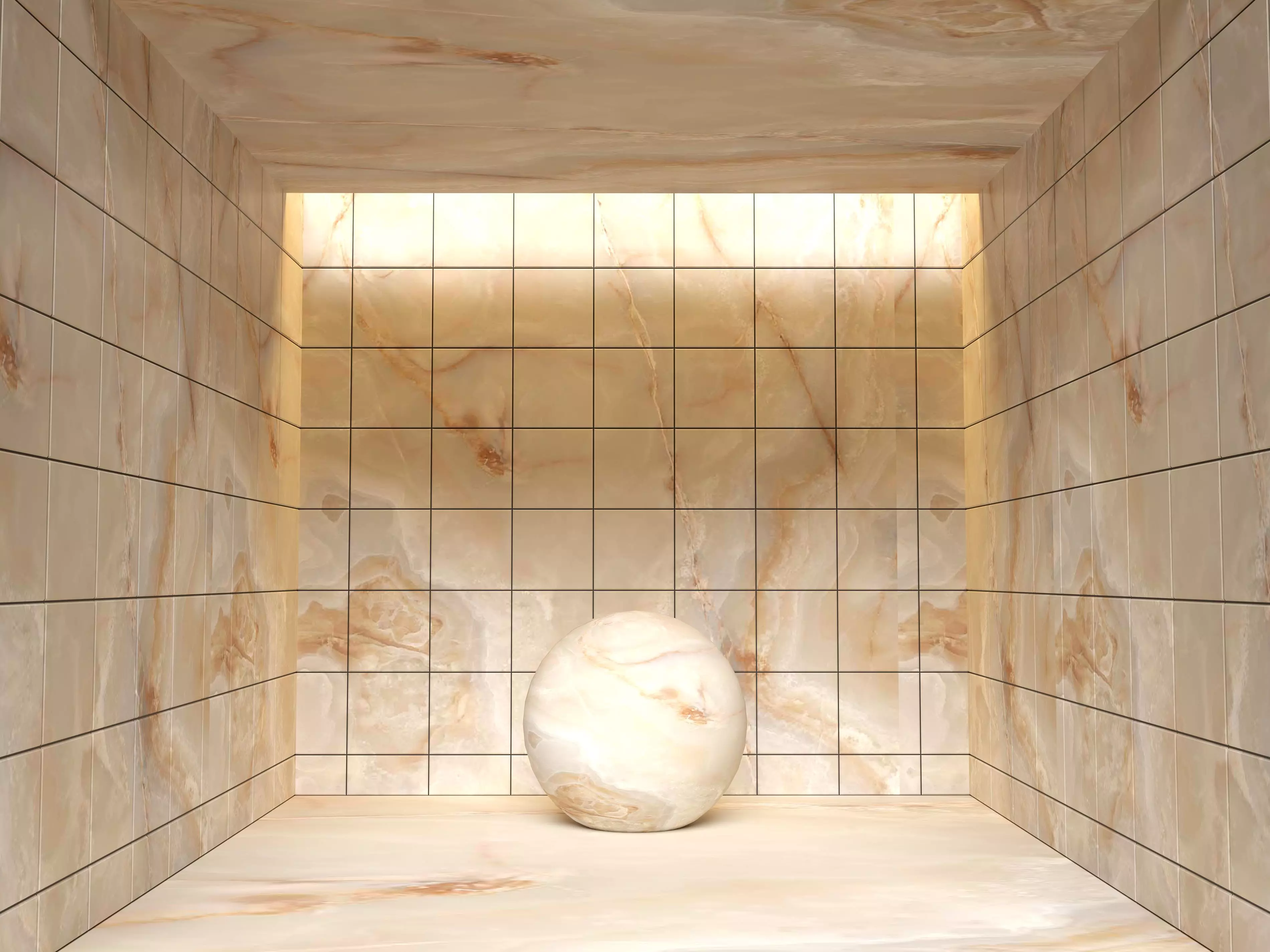 Golden Onyx Porcelain Tile Texture