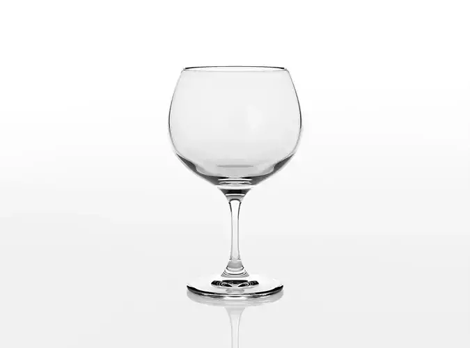 Copa de Balon Glass 3D model