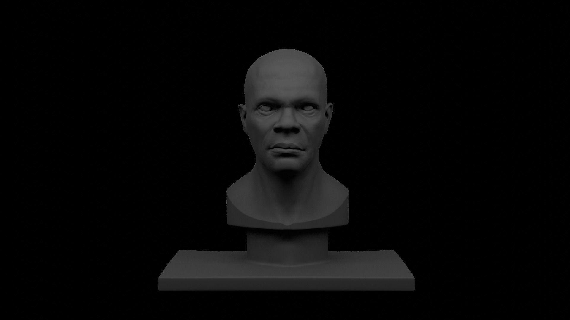 Samuel L Jackson 3D print model_5