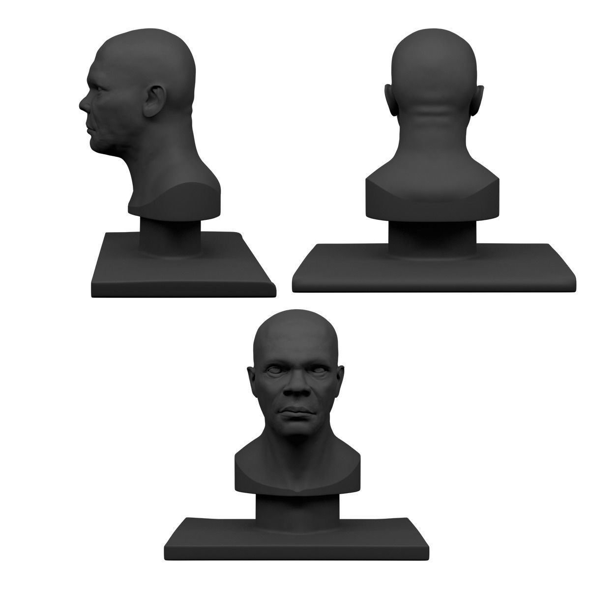 Samuel L Jackson 3D print model_9