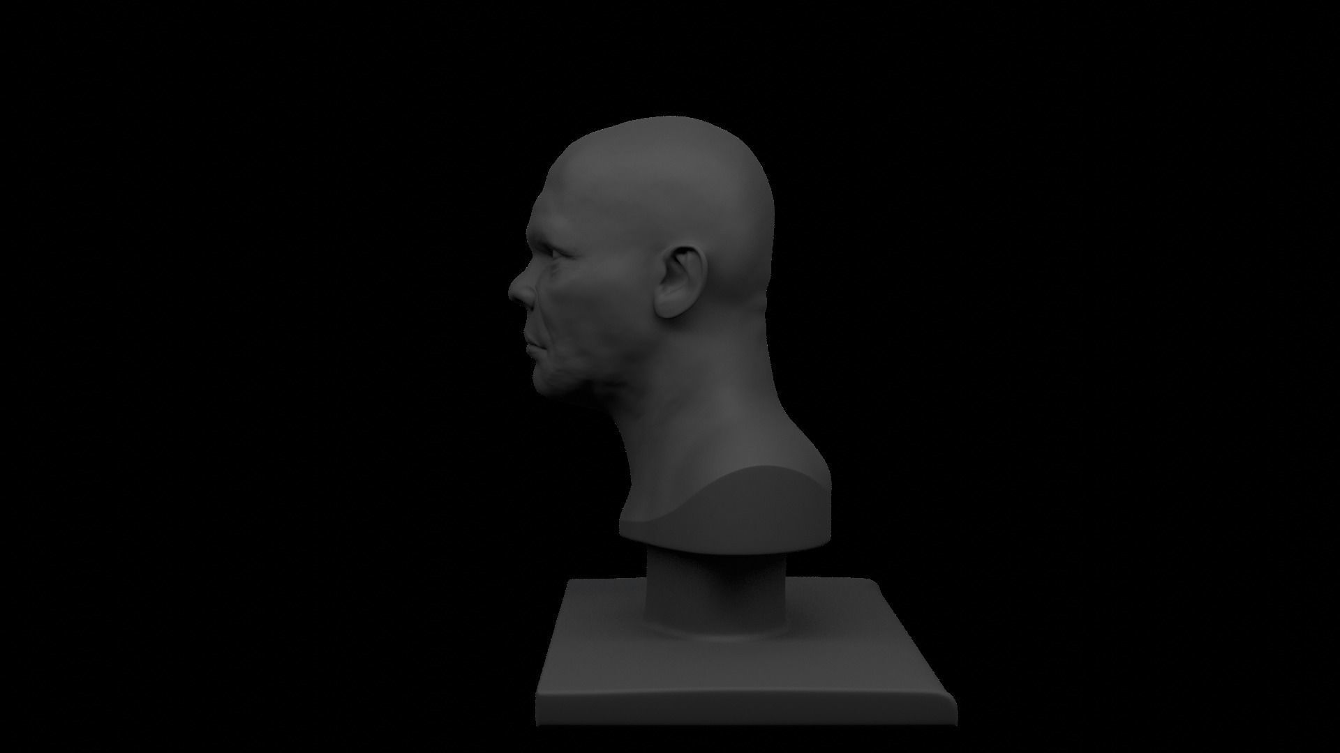 Samuel L Jackson 3D print model_6