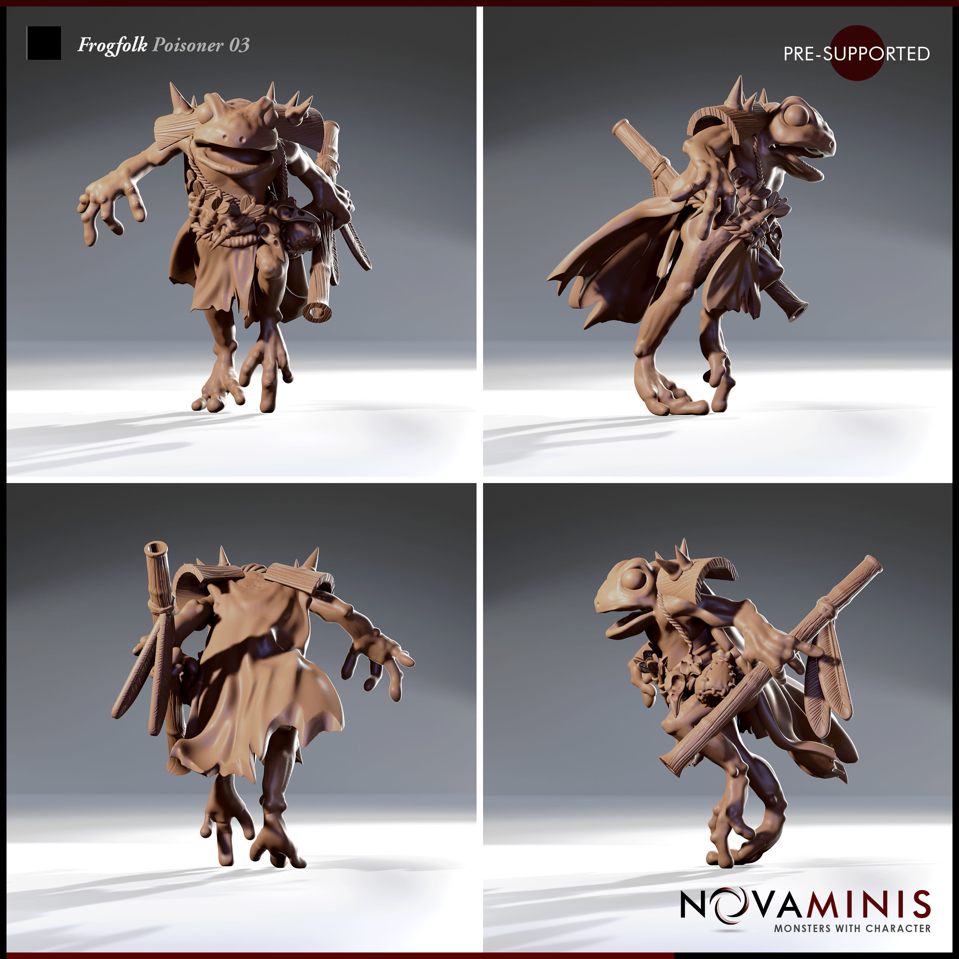 Frogfolk Poisoner 03 3D print model_2