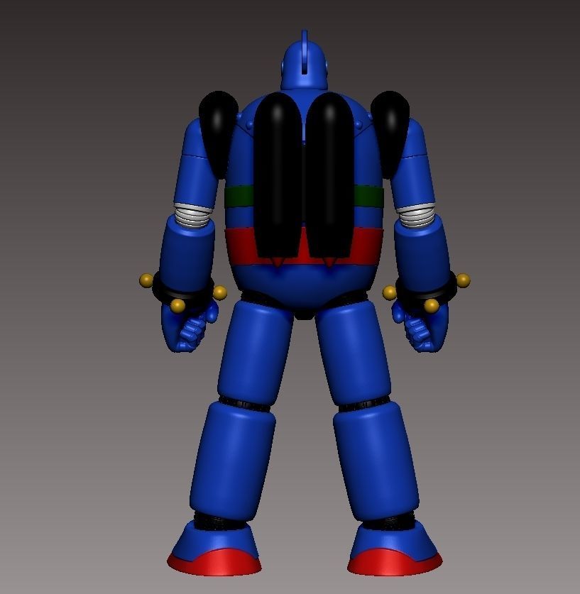 Gigantor Tetsujin 28 3D print model_8