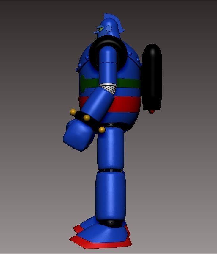 Gigantor Tetsujin 28 3D print model_7