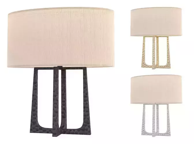 RH WRIGHT ACCENT LAMP 3D model