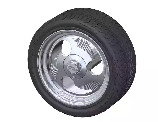Wheels  HRBB Deuce Ninja 3sp 18inch for your scale model