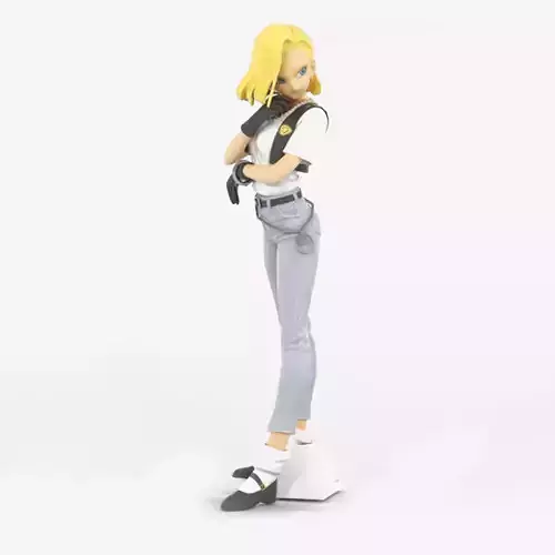 Banpresto Dragon Ball Z Glitter GLAMOURS-Android 18  3D print model