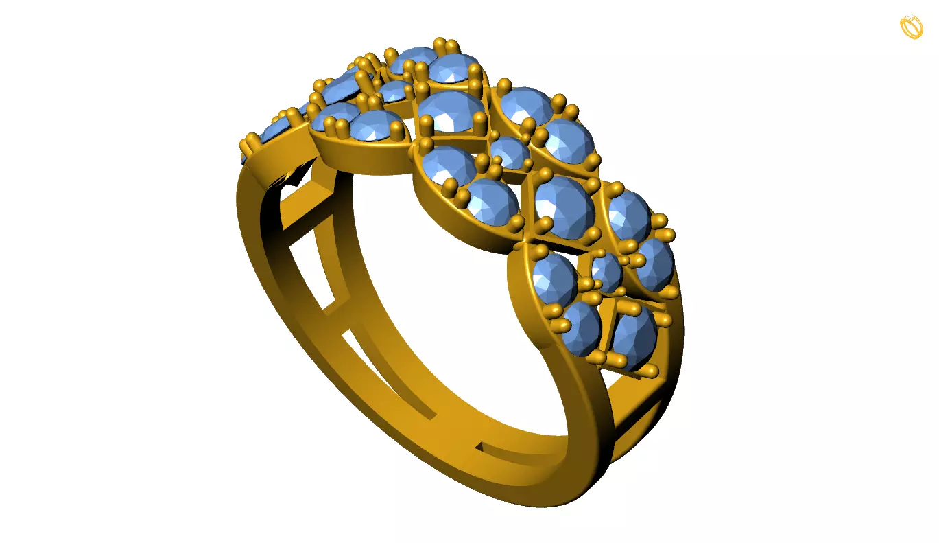Small Ring 3D print model