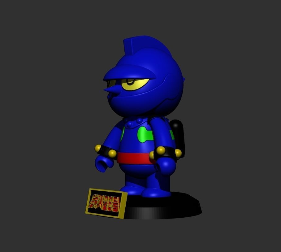 mini TETSUJIN 28 3D print model_10