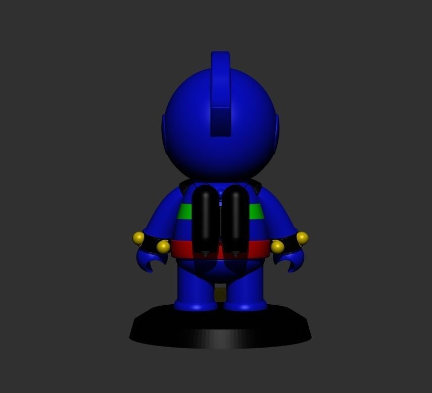 mini TETSUJIN 28 3D print model_12