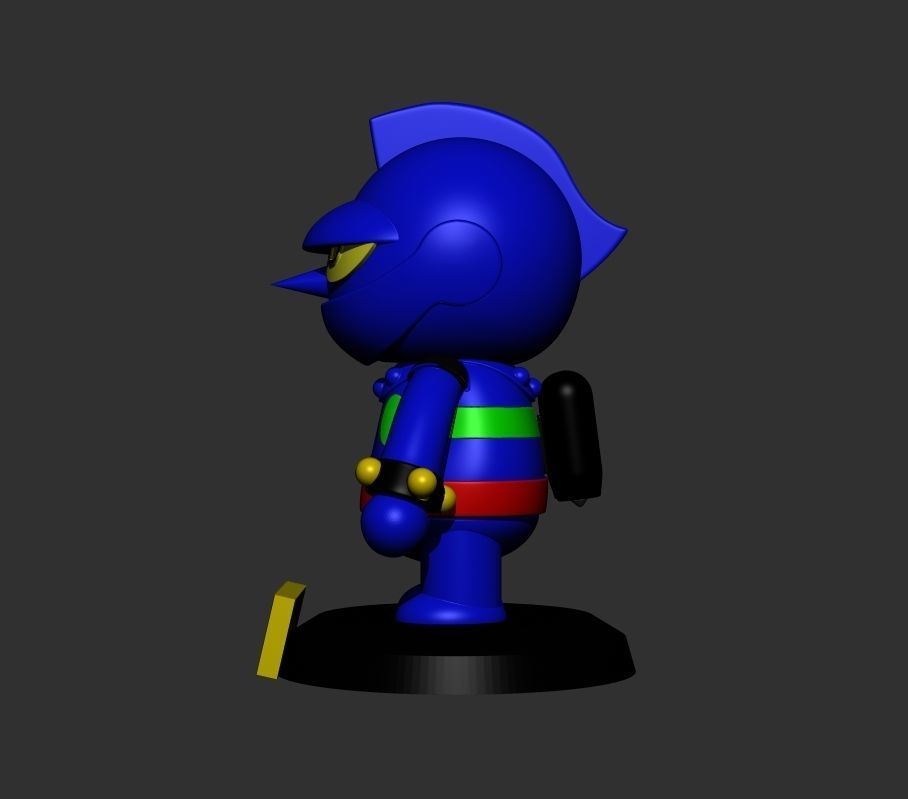 mini TETSUJIN 28 3D print model_11