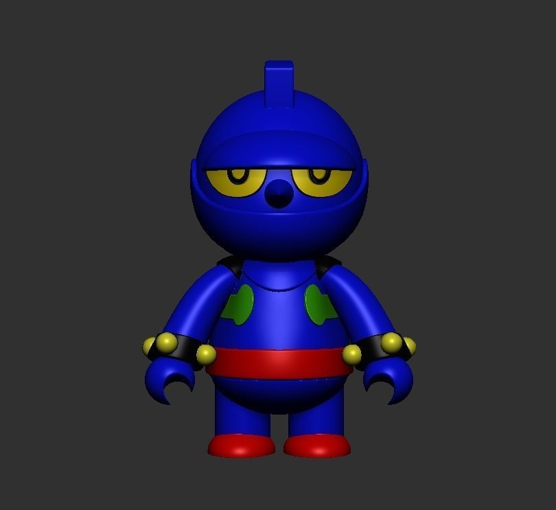 mini TETSUJIN 28 3D print model_7