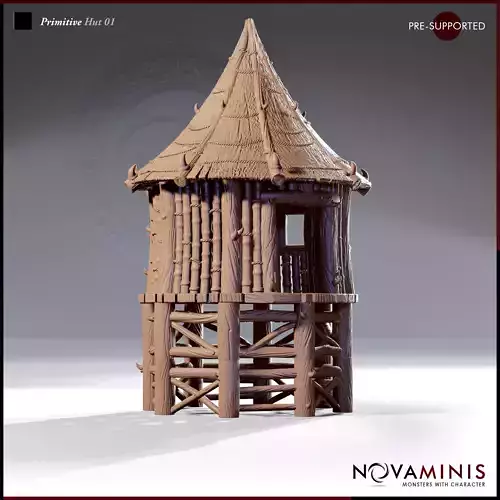 Primitive Hut 01