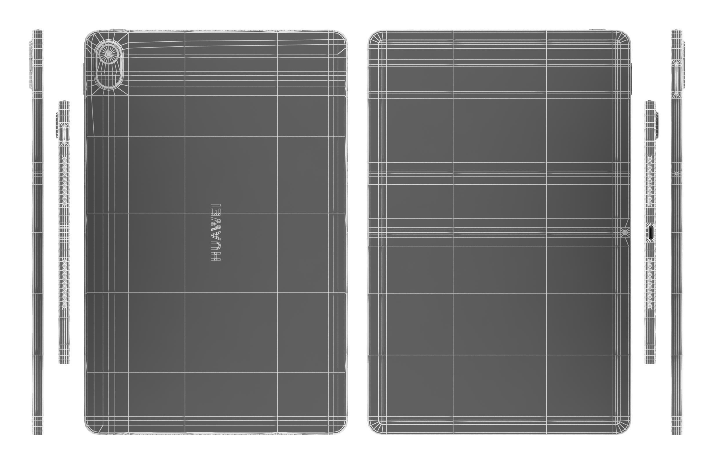 Huawei MatePad SE 11 Nebula Gray 3D model_16