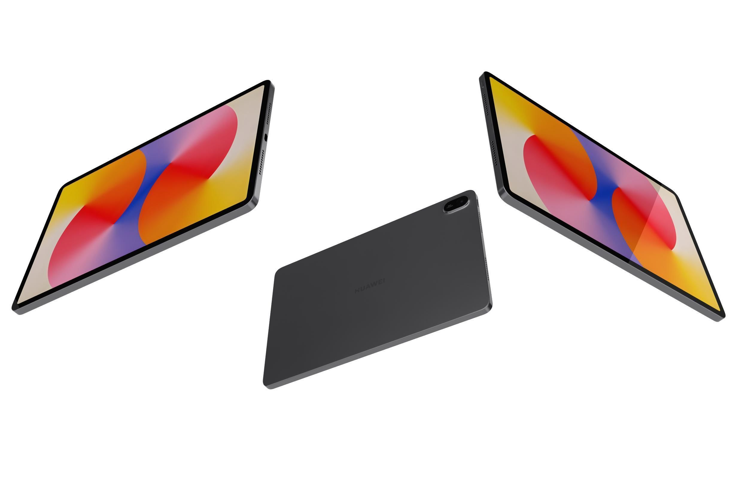 Huawei MatePad SE 11 Nebula Gray 3D model_2