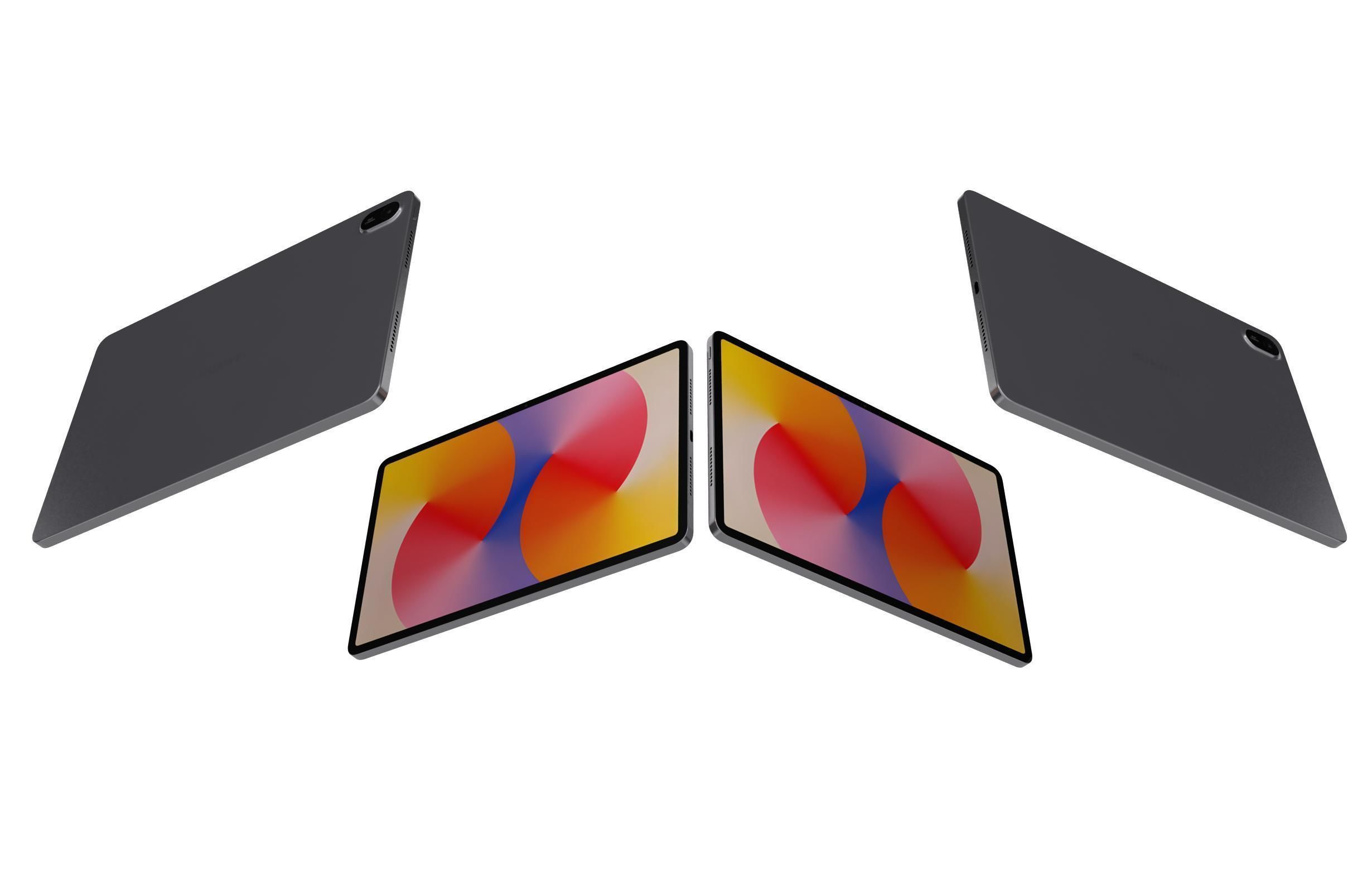 Huawei MatePad SE 11 Nebula Gray 3D model_5