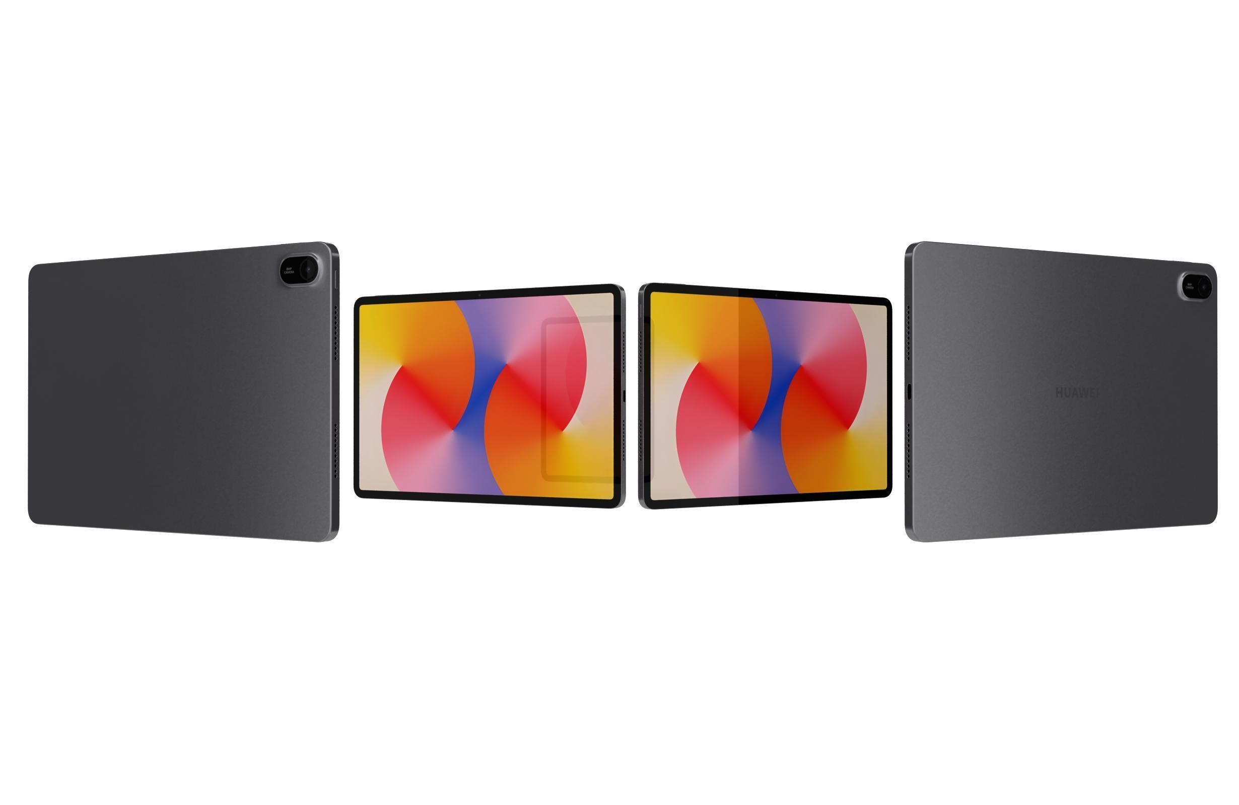 Huawei MatePad SE 11 Nebula Gray And Crystal Blue 3D model_14