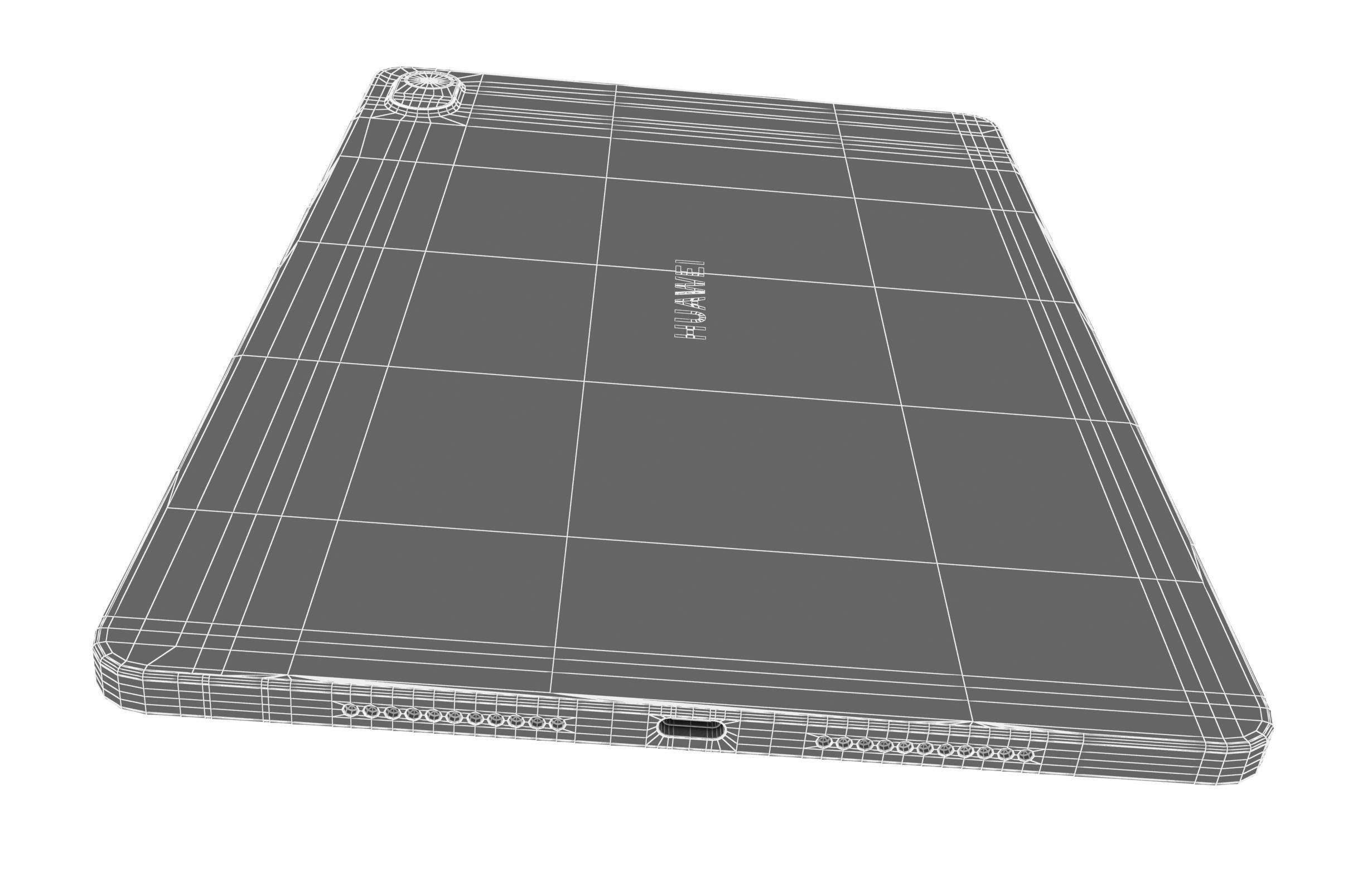 Huawei MatePad SE 11 Nebula Gray And Crystal Blue 3D model_25