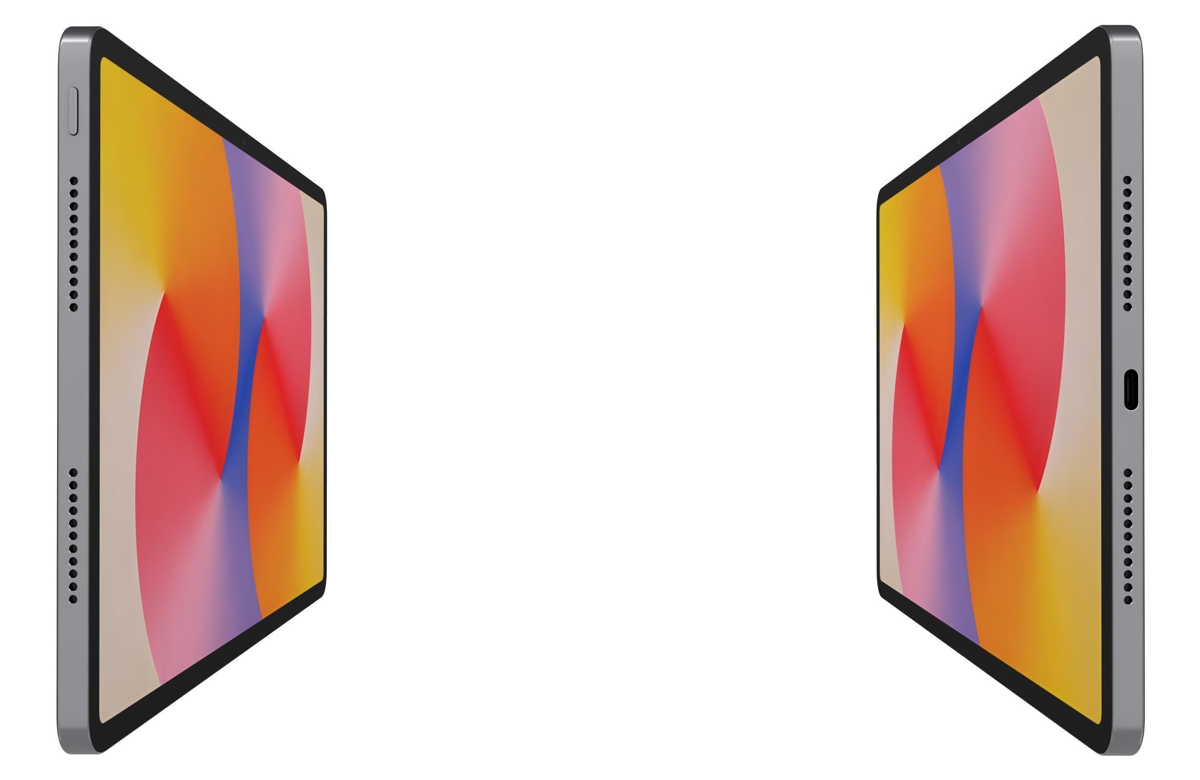 Huawei MatePad SE 11 Nebula Gray And Crystal Blue 3D model_18