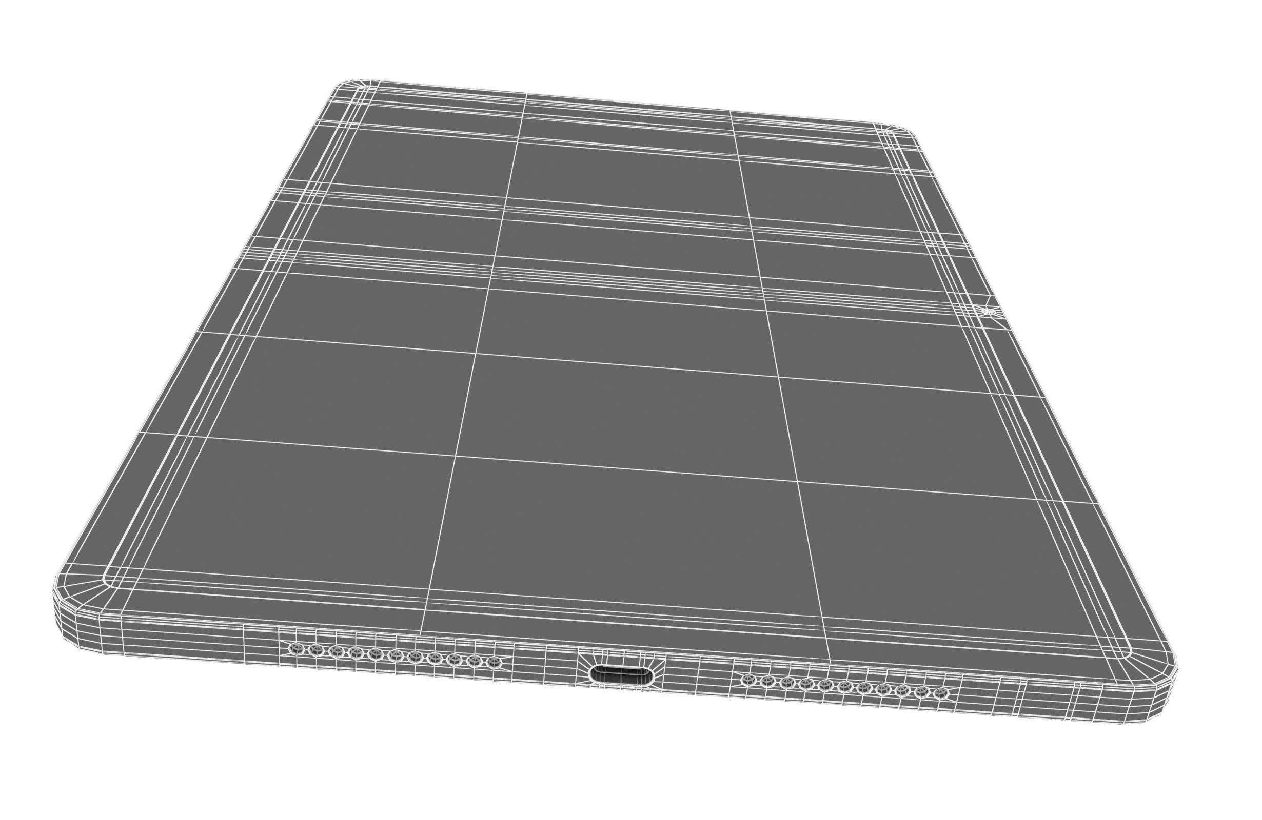 Huawei MatePad SE 11 Nebula Gray And Crystal Blue 3D model_23