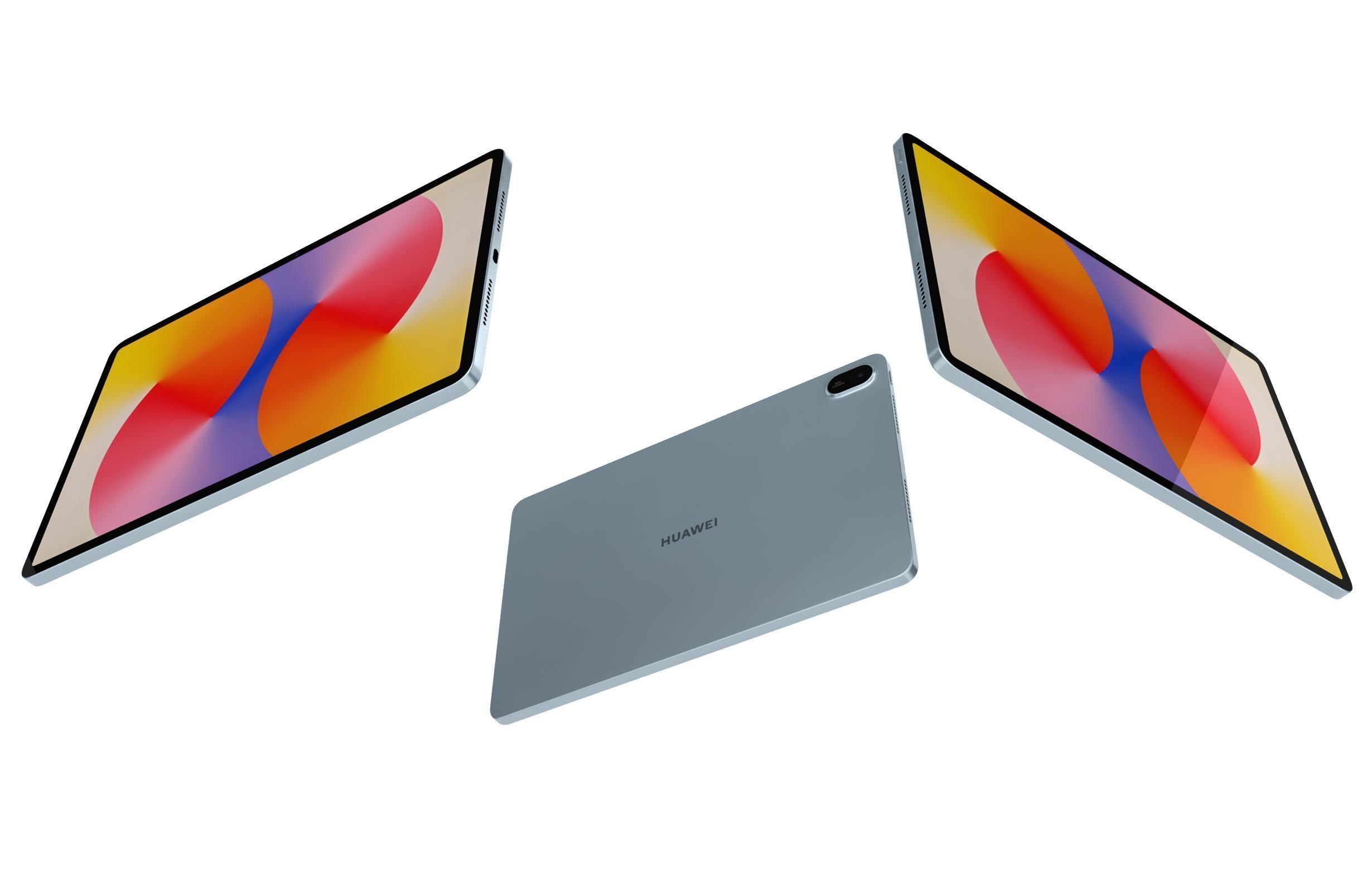 Huawei MatePad SE 11 Nebula Gray And Crystal Blue 3D model_29