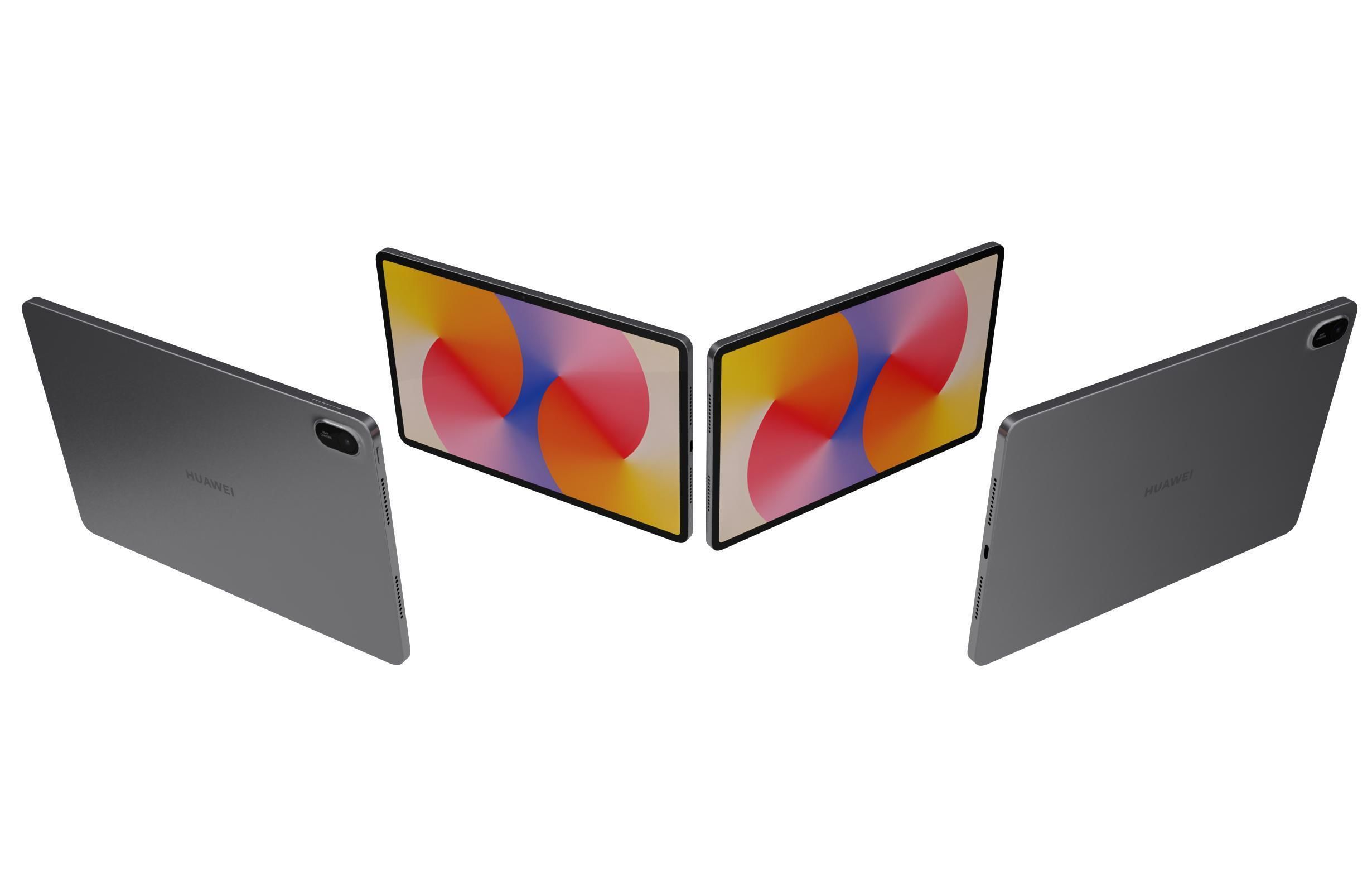 Huawei MatePad SE 11 Nebula Gray And Crystal Blue 3D model_13